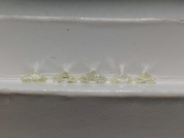 1.24 CTW Marquise Cut Natural Diamonds (5) Yellow I1-I2