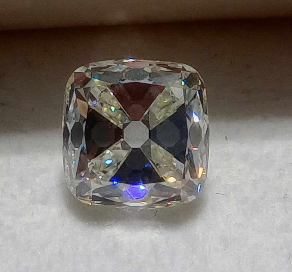 3.50 CT GIA Old Mine Cut Natural Diamond K VS1