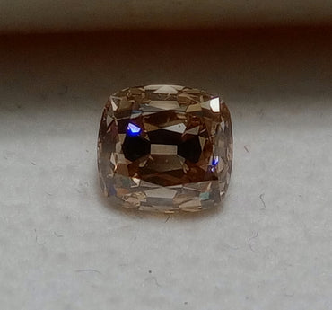 1.22 CT GIA Old Mine Brilliant Natural Diamond Fancy Light Brown VVS1