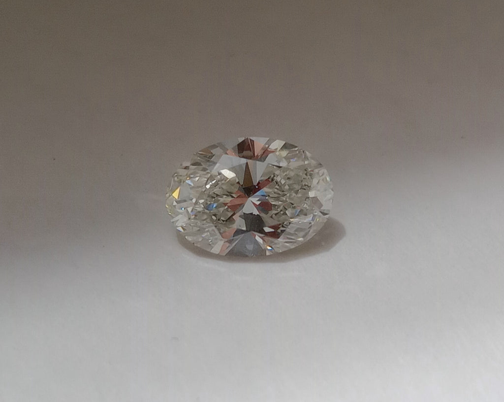 1.12 CT GIA Oval Cut Natural Diamond J VS2