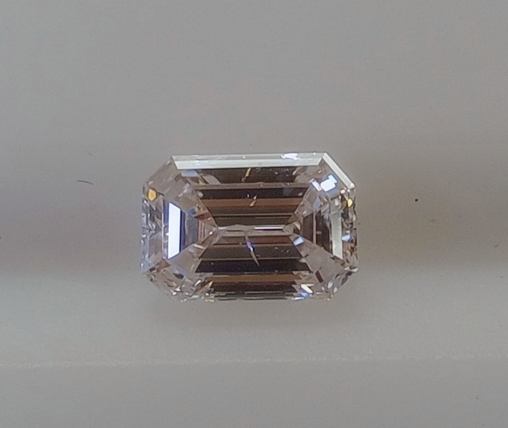 GIA 1.02 CT Emerald Cut Natural Diamond, H, I2 -66