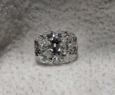 GIA 1.20 CT Natural Elongated Cushion H SI2 EX EX