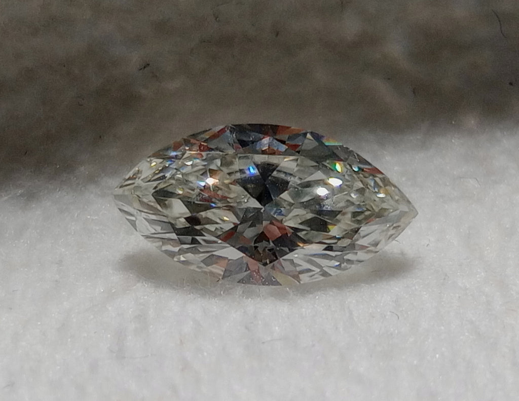 0.82 CT GIA Marquise Cut Natural Diamond J IF (Internally Flawless)