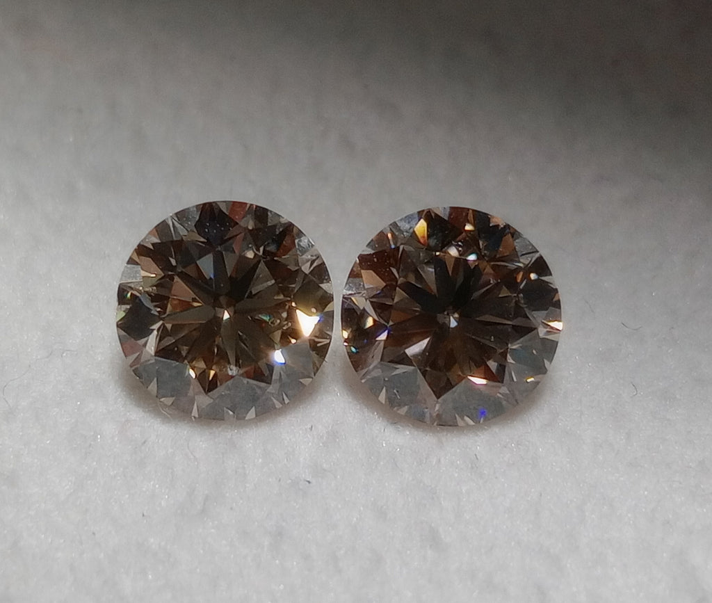 1.81 CTW IGI Round Brilliant Natural Diamond Match K-M VS2-SI1