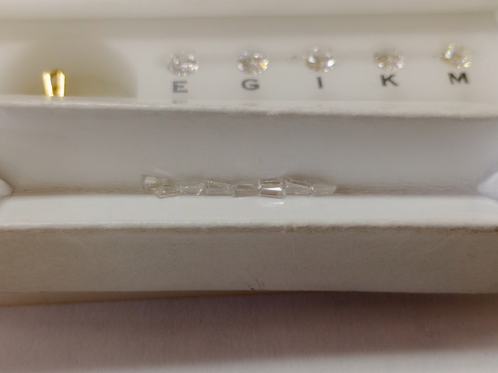 0.95 TCW White VS Tapered Baguette Parcel AVG .10
