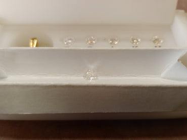 1.00 CT Natural Round Brilliant H I1