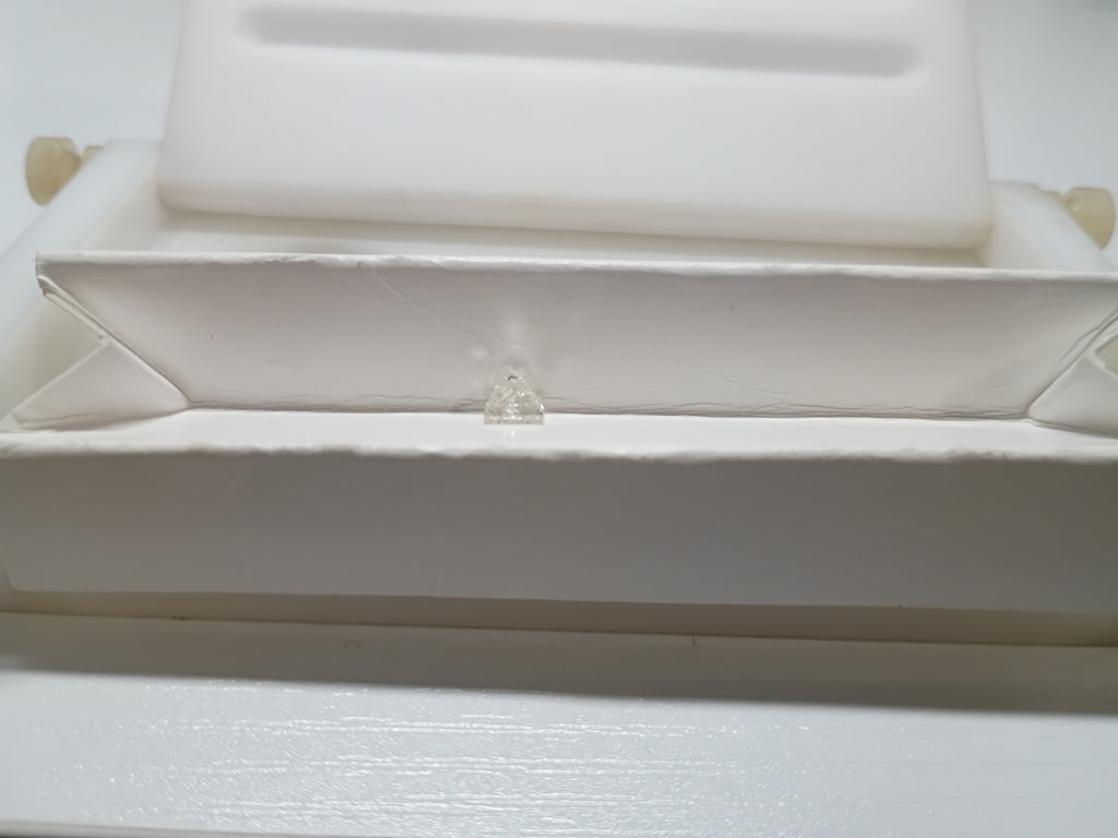 0.78 CT Princess Cut Natural Diamond I-J I1