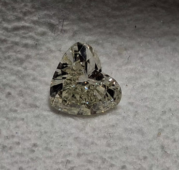 1.02 CT Heart Shaped Natural Diamond L-M SI1