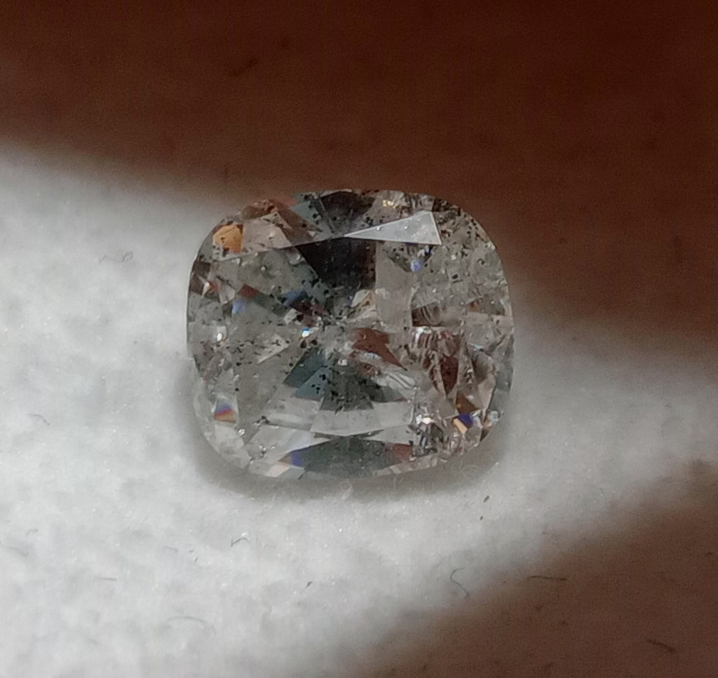 1.10 CT Cushion Cut Natural Diamond G-H I2-I3