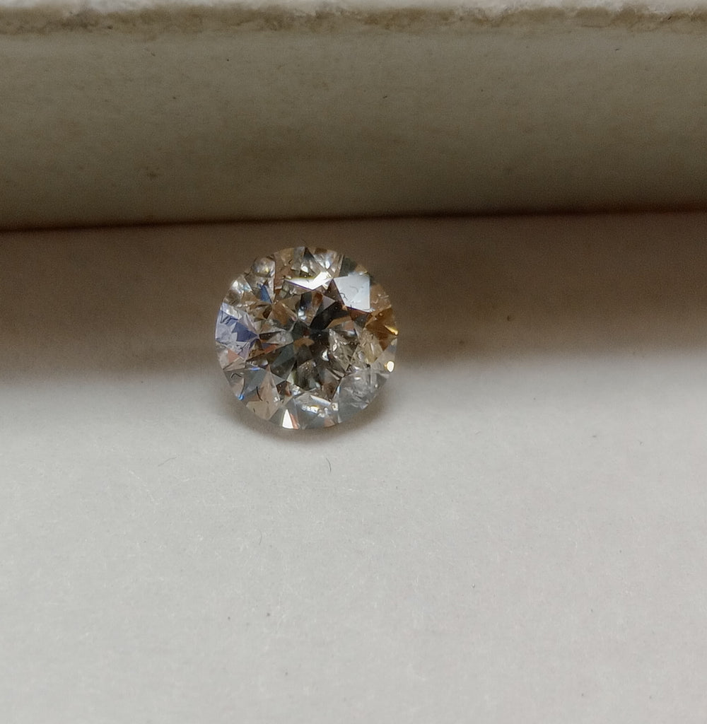 1.00 Ct Natural  RB IJ I2