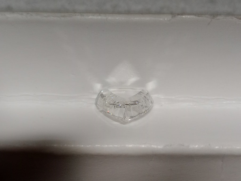 1.52 CT GIA Modified Triangular Portrait Cut Natural Diamond H SI1