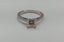 0.78 CT Round Cut Platinum Ring G-H VS1 DeBeers H&A