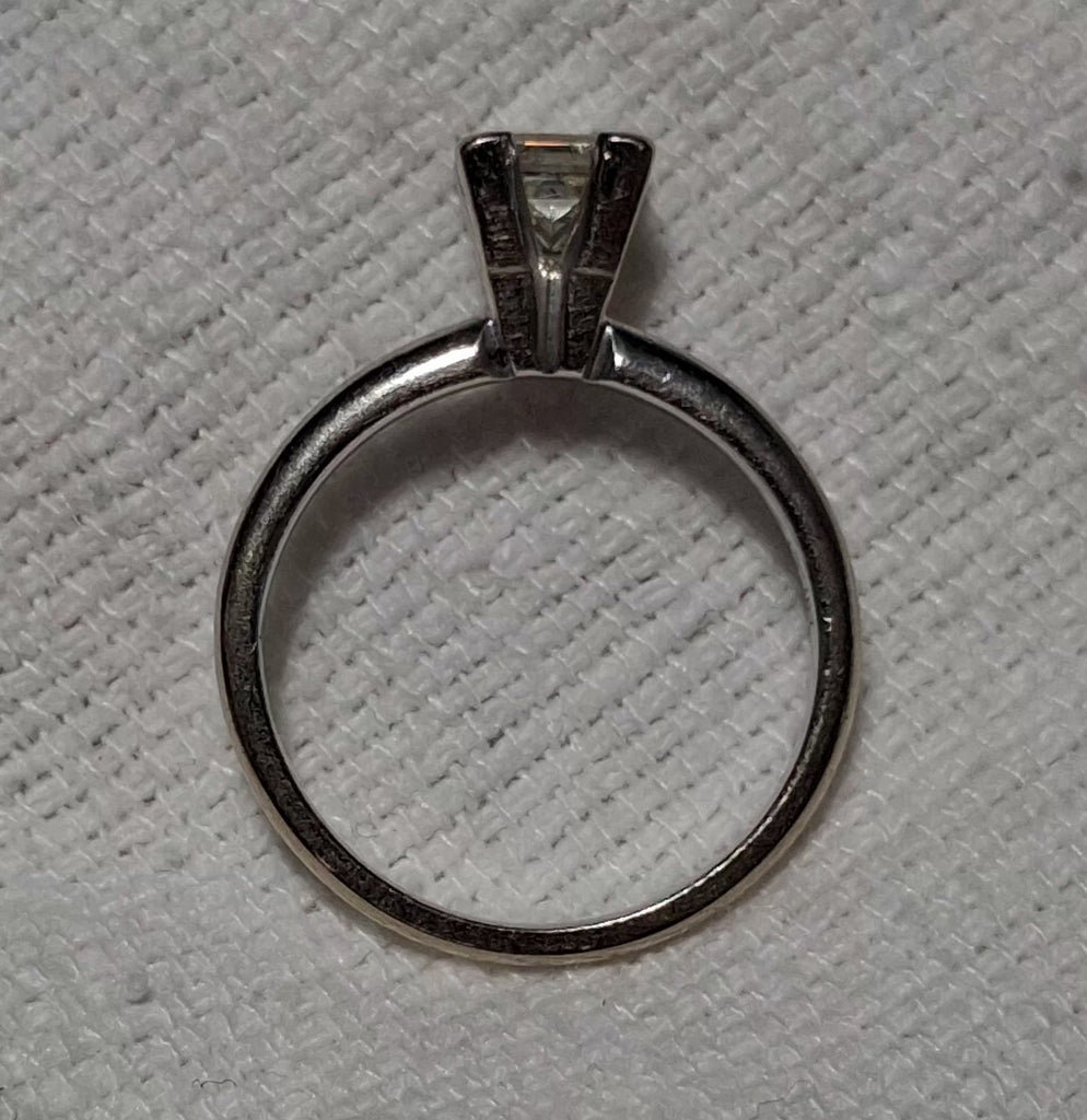 1.01 CT JK I1 14k White Gold ring