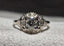 Center 0.70 CT Natural Old European Cut Ring GH I1