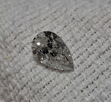HRD 1.00 CT Natural Pear H I1 EX-VG