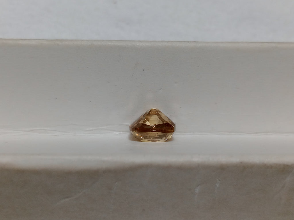 1.01 CT GIA Cushion Brilliant Natural Diamond Fancy Yellow-Brown VS1
