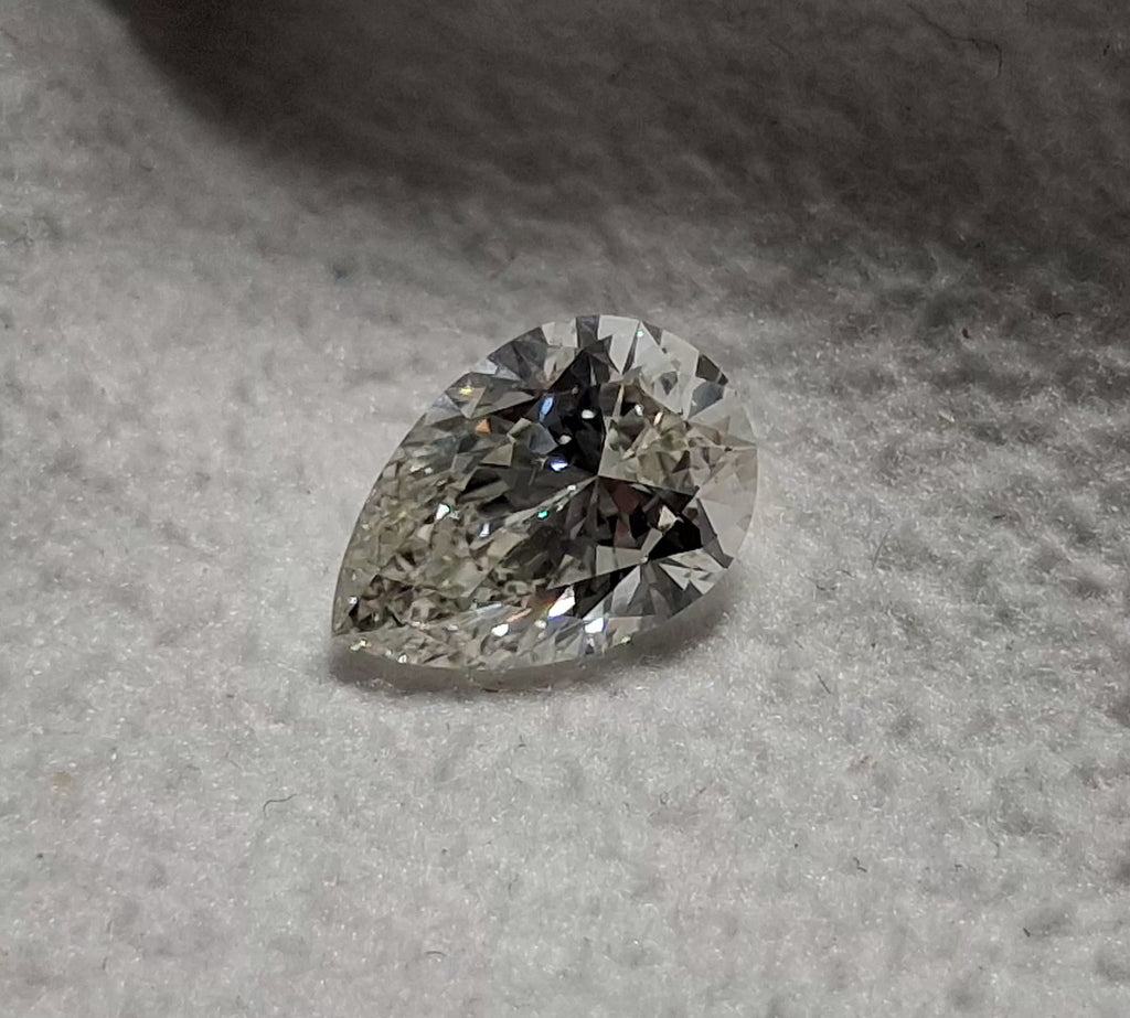 GIA Natural 1.01 CT Pear Cut J VS2