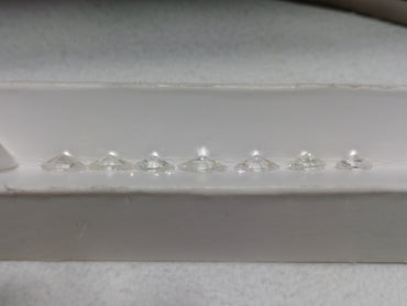 2.50 CTTW Marquise Cut Natural Diamond Parcel (7 Stones) G-H-I SI